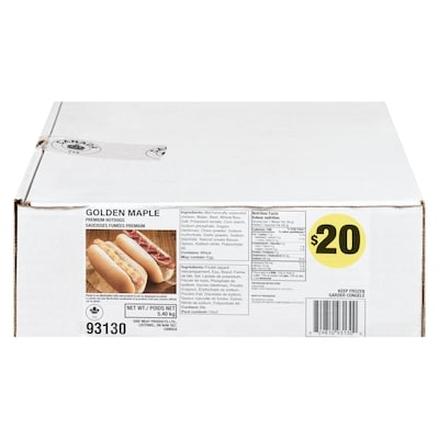 null Hot Dog 5.4 kg, $0.37/100g