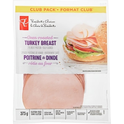 le Choix du Président Poitrine De Dinde Rotie 375 g, 4,26 $/100g