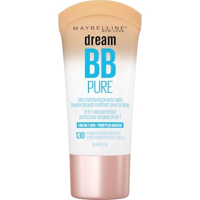 Maybelline Pure Pour Peau Grasse 130 Teinte Légère Moyen / Foncé Baume Beauté Matifiant Pour La Peau 30 ml, 46,63 $/100ml