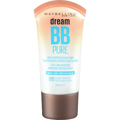 Maybelline Dream Bb Skin Mattifying Beauty Balm Pure For Oily Skin 120 Medium Sheer Tint 30 ml, $44.97/100ml