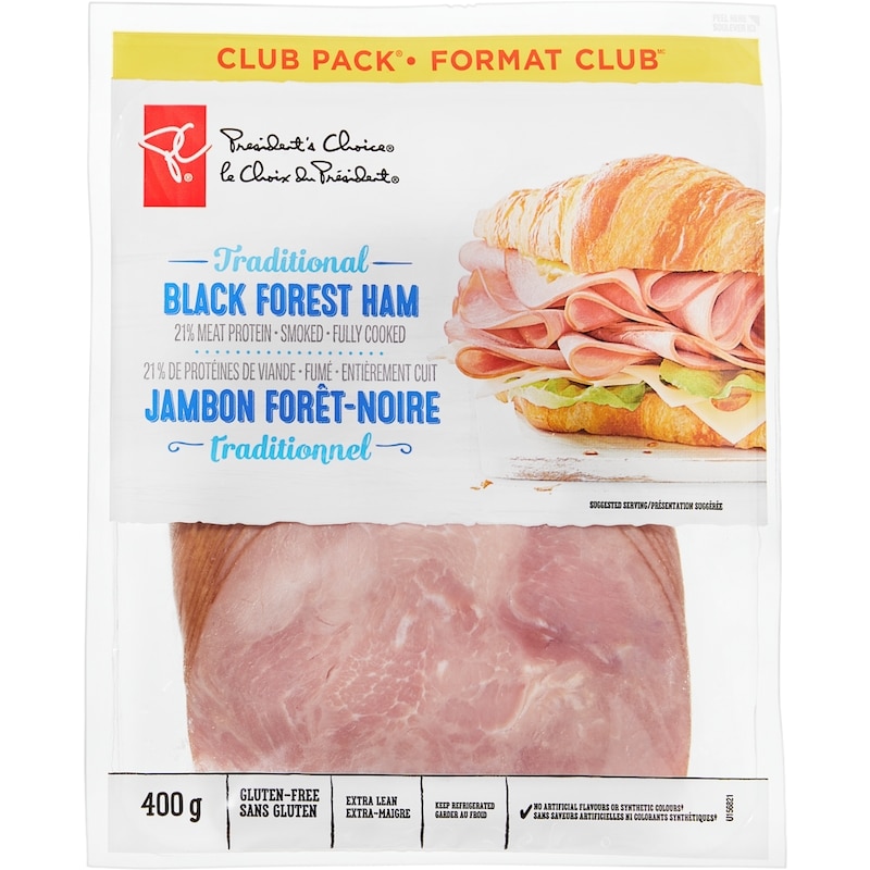 President's Choice Black Forest Ham - 400 g | Zehrs