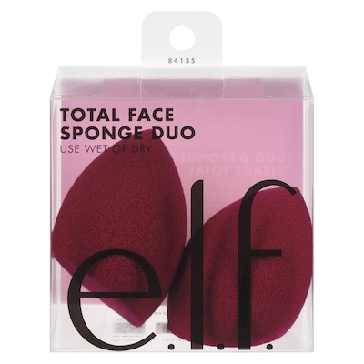 Elf Duo d'éponges visage total 2 ea, 8,75 $/1ch