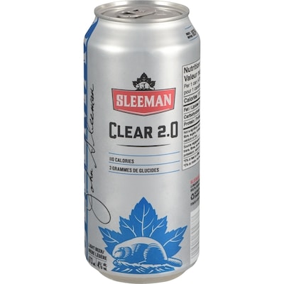 Sleemans Sleeman Clear 2.0 (Pièce d’identité requise au moment du ramassage) 473 ml, 0,55 $/100ml