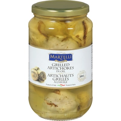 Martelli Artichoke Hearts/Oil 500 ml, $1.80/100ml