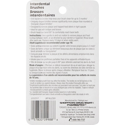 Interdental Brushes, Mint Flavour
