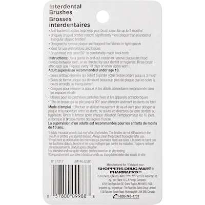 Interdental Brushes, Mint Flavour