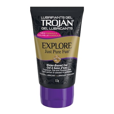 Trojan Lubrifiant personnel à base d'eau Explore gel 113 g, 10,17 $/100g