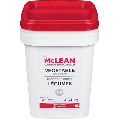 Mclean Vegetable Soup Base 4.54 kg, $1.06/100g