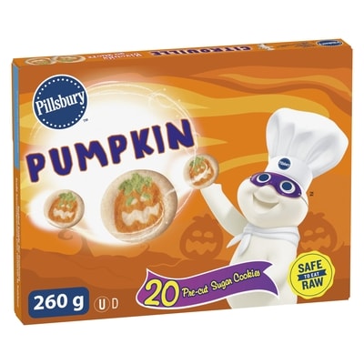 Pillsbury Sugar Cookies Pumpkin 260 g, $1.92/100g