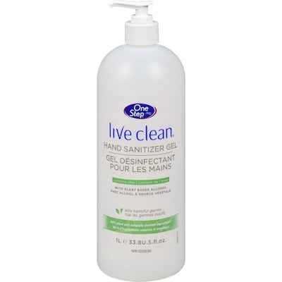 One Step Hand Sanitizer 1 l, $1.00/100ml