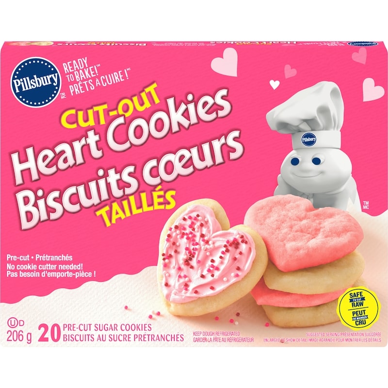 Cut-Out Heart Cookies