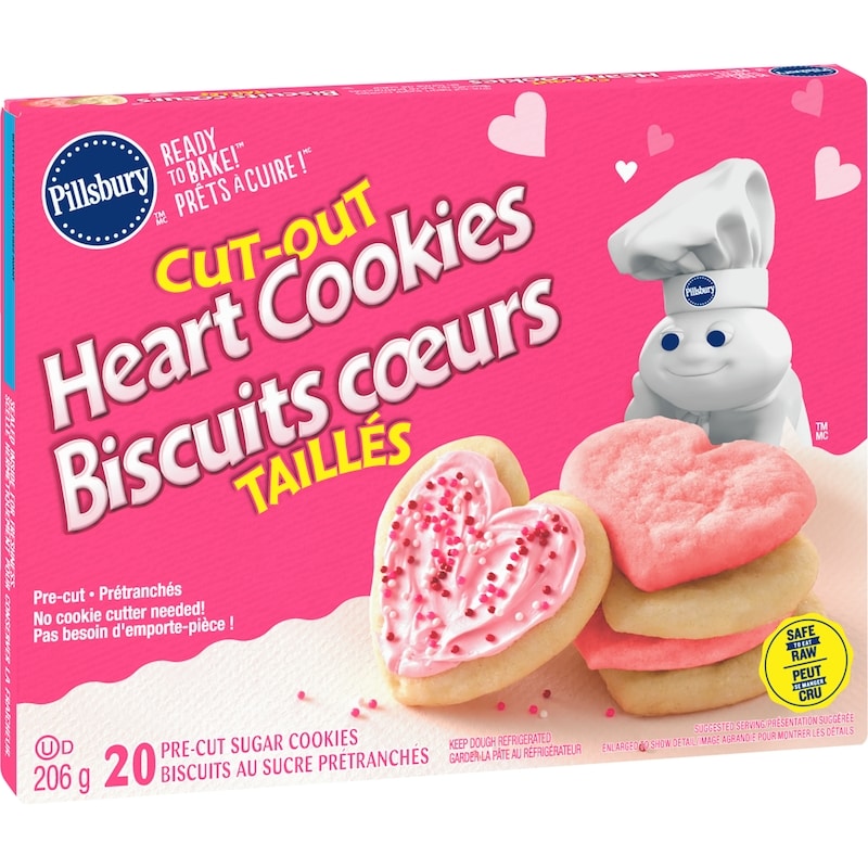 Cut-Out Heart Cookies