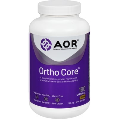 AOR Vegi-Caps Ortho-Core 325 Mg 180 ea, $0.46/1ea