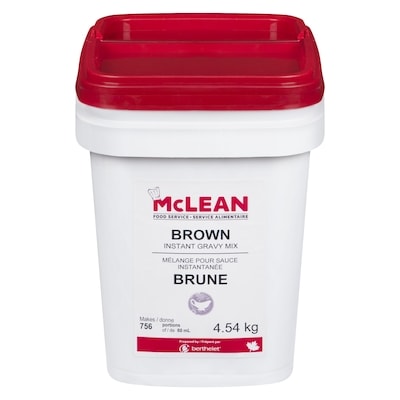McLean MCLEAN MEL SAUCE BRUNE G 4.54 kg, 1,04 $/100g