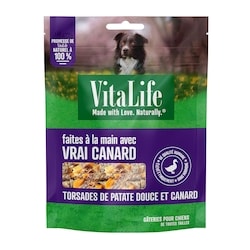 VitaLife Torsades de patate douce et canard 750 g, 3,40 $/100g