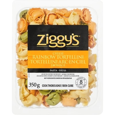 Ziggy’s Tortellini arc-en-ciel au fromage  350 g, 1,14 $/100g