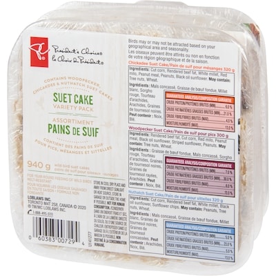 Wild Bird Suet Cakes Variety Pack