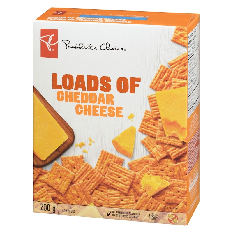 Loads Of Cheddar Cheese Crackers