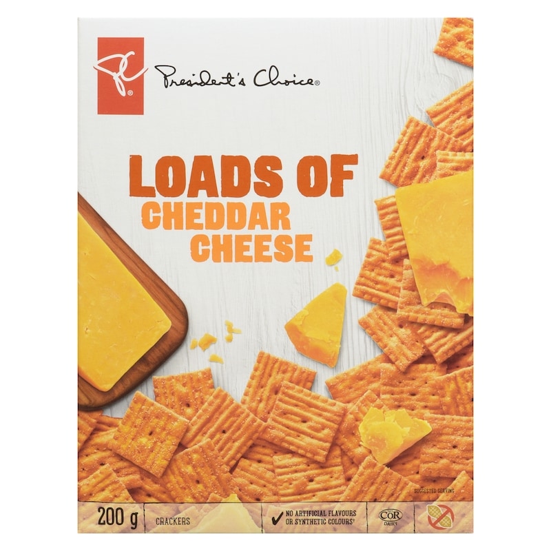 Loads Of Cheddar Cheese Crackers