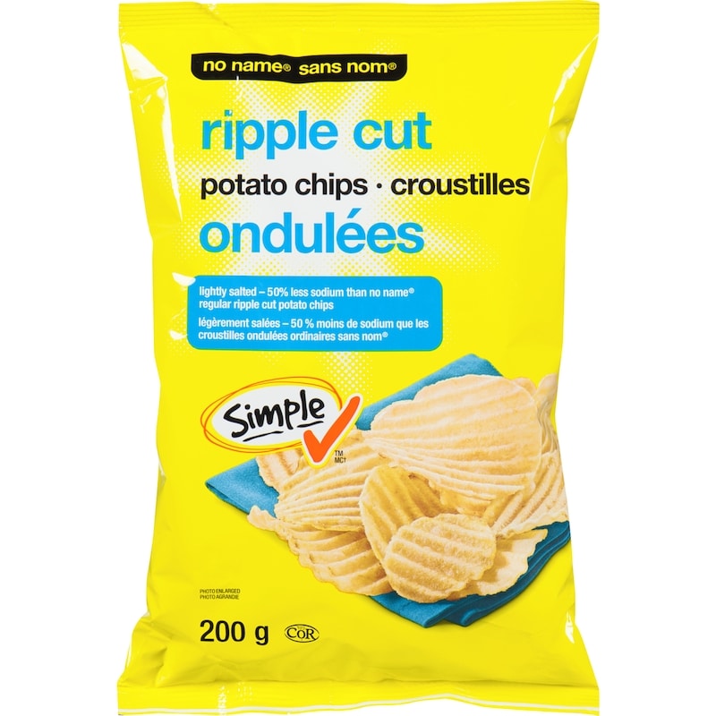 Lightly Salted Rippled Potato Chips