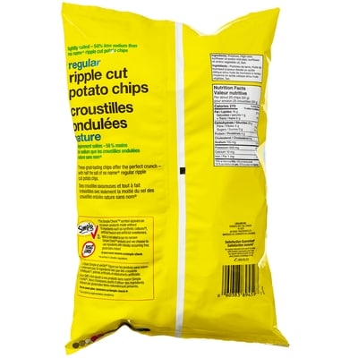 Lightly Salted Regular Ripple Cut Potato Chips