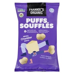 Frankie's White Cheddar Puffs 120 g, $3.33/100g
