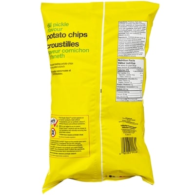 Dill Pickle Flavour Potato Chips