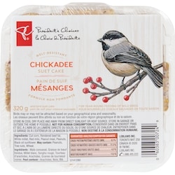 Chickadee Melt-Resistant Suet Cake