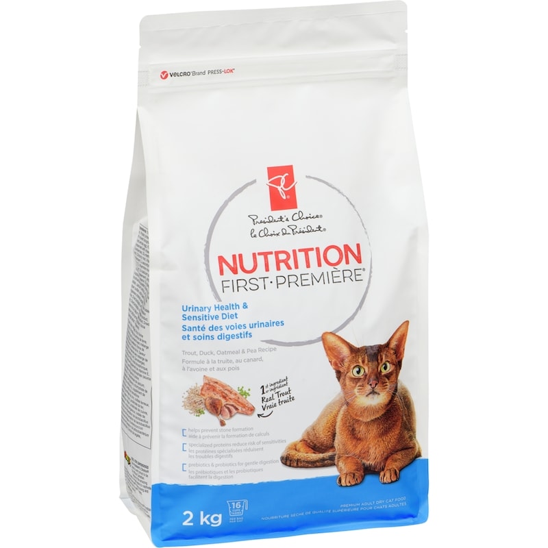 Urinary Health & Sensitive Diet Cat Food, Trout, Duck, Oatmeal & Pea