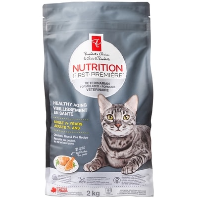 President's Choice Nutrition First Senior Cat Food, Chicken, Rice & Pea 2 kg, $0.55/100g