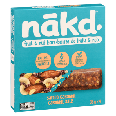 Salted Caramel Fruit & Nut Bars