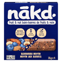 Fruit & Nut Bars Blueberry Muffin