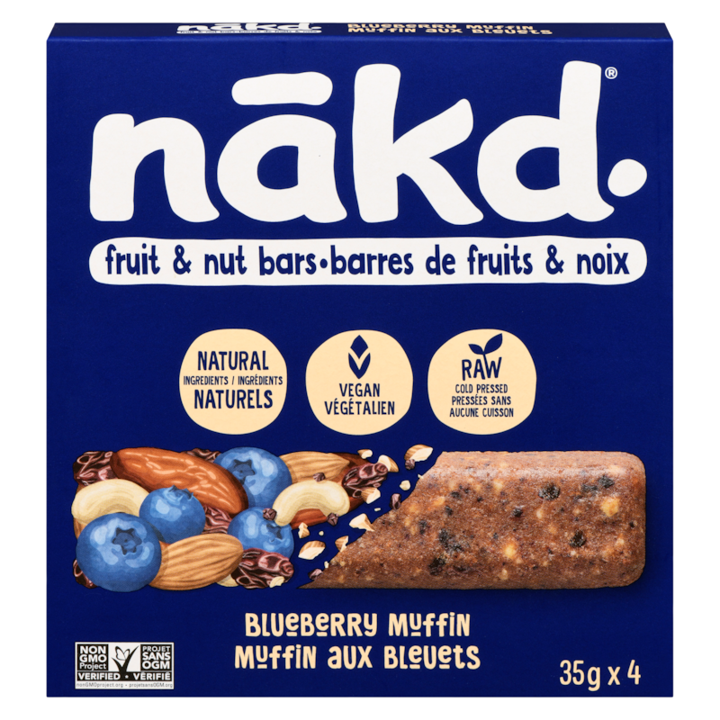 Fruit & Nut Bars Blueberry Muffin