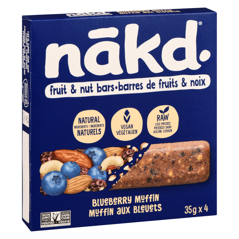 Fruit & Nut Bars Blueberry Muffin