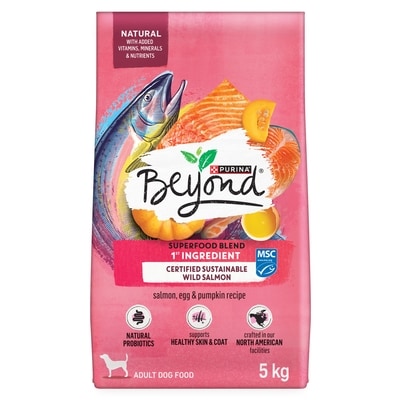 Purina Beyond Superfood Blend Dry Dog Food Wild Caught Salmon, Egg & Pumpkin Recipe 5 kg, $0.76/100g