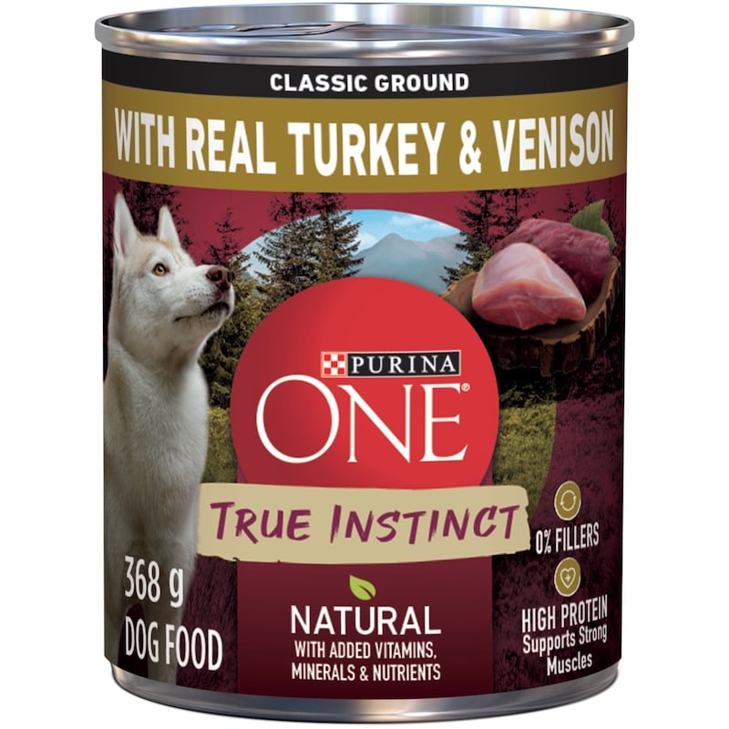 Venison Recipe Instinct Venison Cat Food Purina ONE True Instinct