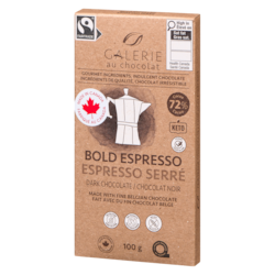 Galerie Au Chocolat Espresso Dark Bar - 100 g | Fortinos
