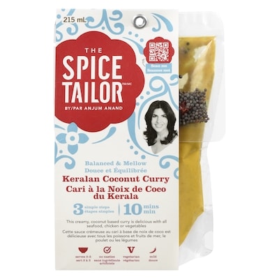 The Spice Tailor Douce Cari À La Noix De Coco Du Kerala 215 ml, 3,02 $/100ml