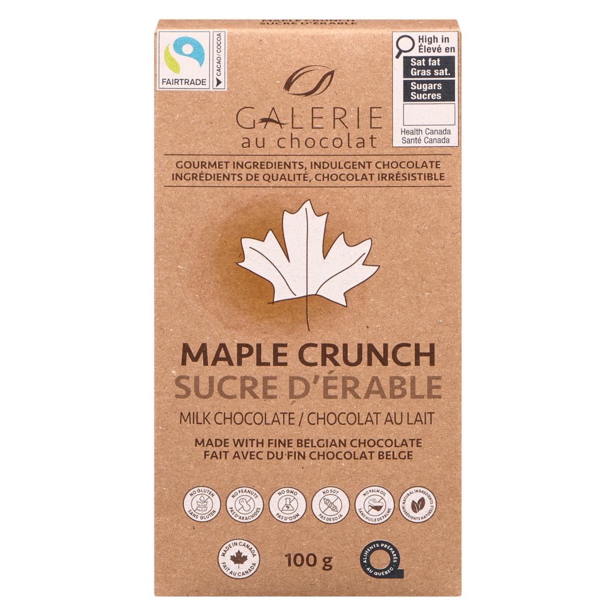 Galerie Au Chocolat Maple Crunch Milk Bar