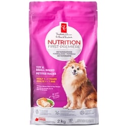 le Choix du Président NUTRITION première Petites races, Formule au poulet, au riz brun et aux pois 2 kg, 0,55 $/100g