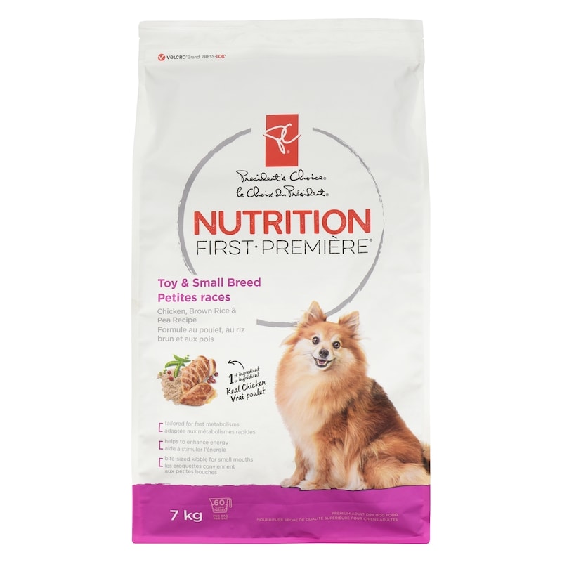 Nutrition First Toy & Small Breed Dog Food, Chicken, Brown Rice & Pea
