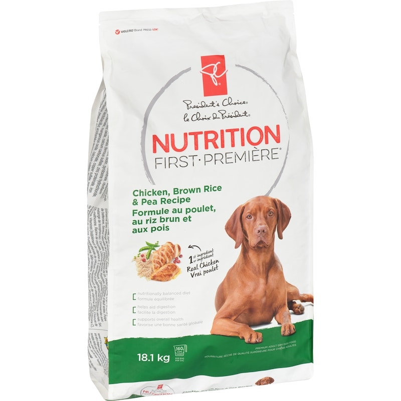 Nutrition First Dog Food, Chicken, Brown Rice & Pea
