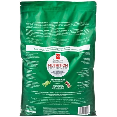 Nutrition First Dog Food, Chicken, Brown Rice & Pea
