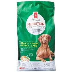 le Choix du Président Nourriture pour chiens Nutrition première, poulet, riz brun et pois  2 kg, 0,55 $/100g