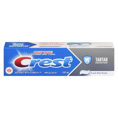 Crest Tartar Protect 100 ml, $1.50/100ml