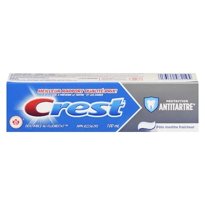 Crest CREST DENTIFRC PROT ANTITARTRE 100 ml, 1,79 $/100ml