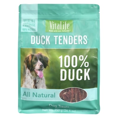 Vitalife Duck Tenders Dog Treats 750 g, $3.47/100g