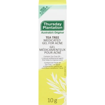 Thursday’s Plantation Gel Médicamenteux Pour Acné Tea Tree 10 g, 114,90 $/100g