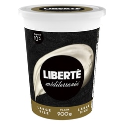 Liberte Méditerranée 10% Yogurt, Plain - 900 g | No Frills Online