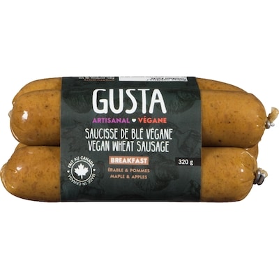 Gusta Auga Saucisse Vegane Brunch 320 g, 2,50 $/100g